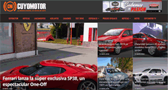 Desktop Screenshot of cuyomotor.com.ar